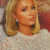 Paris Hilton Short Hair Diamond Painting