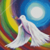 Peace Dove Diamond Painting