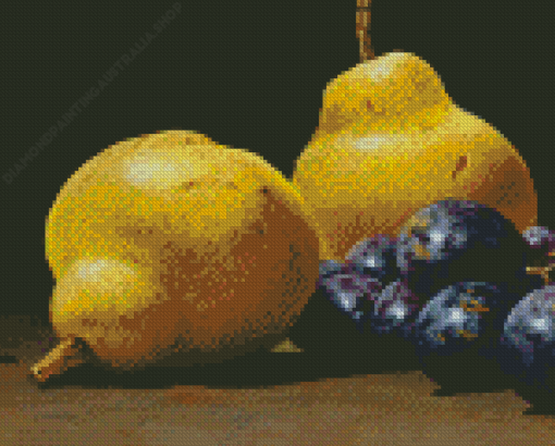 Pears Still Life Diamond Painting