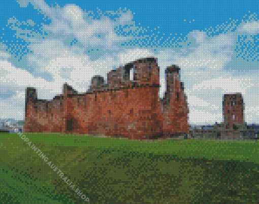 Penrith Castle Ruin Diamond Painting