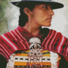 Peru Woman Diamond Painting