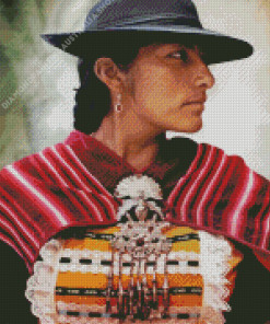 Peru Woman Diamond Painting