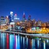 Philadelphia Skyline Diamond Painting