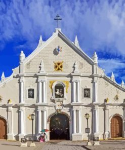 Philippines Vigan Cathedral Diamond Painting