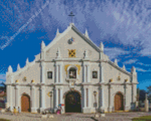 Philippines Vigan Cathedral Diamond Painting