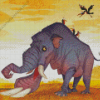 Platybelodon Diamond Painting