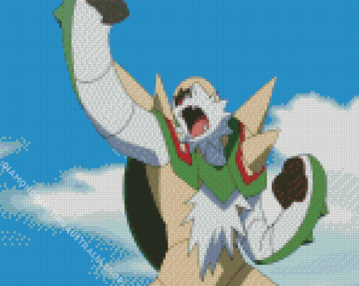 Pokemon Chesnaught Character Diamond Painting