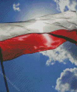 Polish Flag Diamond Painting