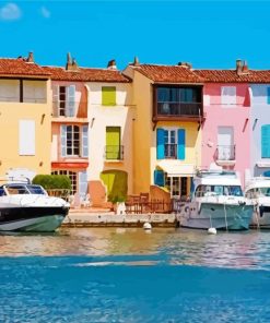 Port Grimaud France Diamond Painting