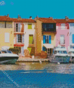 Port Grimaud France Diamond Painting