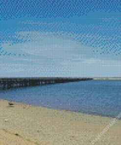 Powder Point Bridge Duxbury Beach Diamond Painting