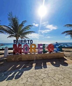 Puerto Morelos Diamond Painting