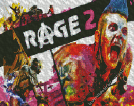 Rage 2 Diamond Painting