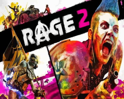 Rage 2 Diamond Painting