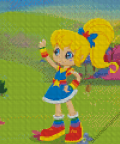 Rainbow Brite Animation Diamond Painting