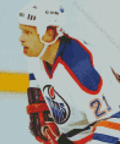 Randy Gregg Ice Hockey Player Diamond Painting