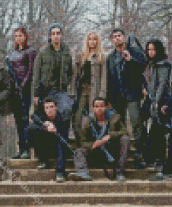 Red Dawn Characters Diamond Painting