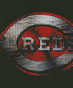 Reds Baseball Club Logo Diamond Painting