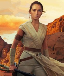 Rey Star Wars Diamond Painting