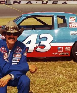 Richard Petty American Race Car Driver Diamond Painting