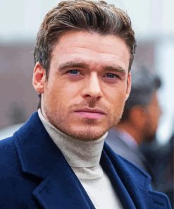 Richard Madden Portrait Diamond Painting