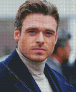 Richard Madden Portrait Diamond Painting