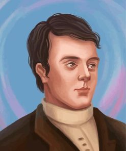 Robert Burns Portrait Diamond Painting