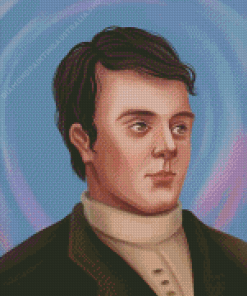 Robert Burns Portrait Diamond Painting