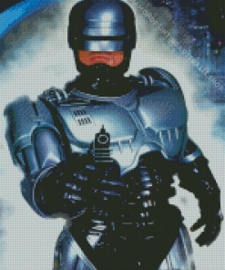 Robocop Movie Peter Weller Diamond Painting