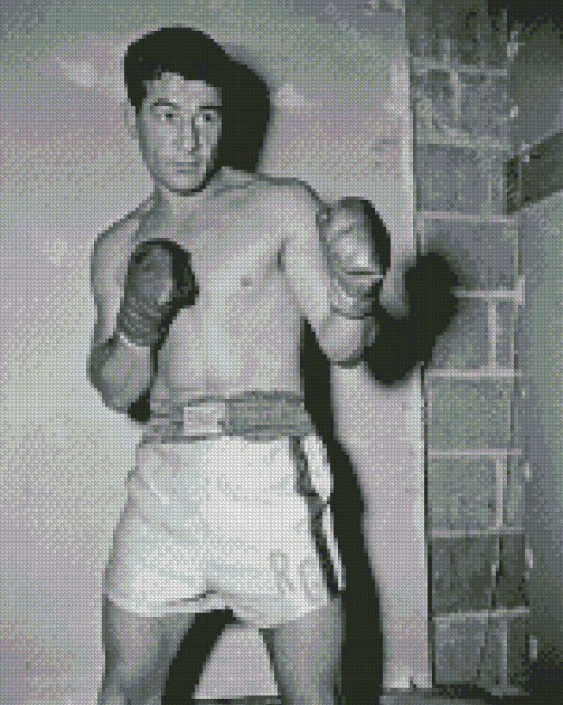 Rocky Graziano Diamond Painting