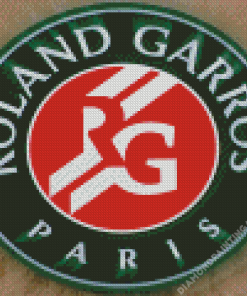 Roland Garros French Open Logo Diamond Painting