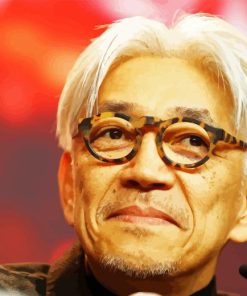 Ryuichi Sakamoto Face Diamond Painting