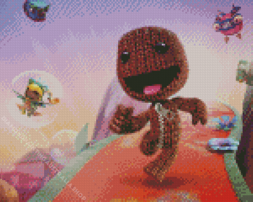 Sackboy Game Diamond Painting