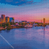 Sacramento at Sunset Diamond Painting