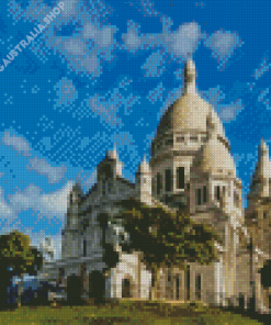 Sacre Cœur Basilica Montmartre Diamond Painting