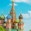 Saint Basil Cathedral In Russia Diamond Painting