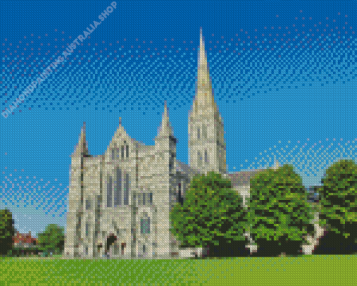 Salisbury Cathedral Diamond Painting