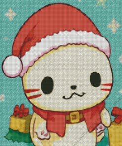 Santa Cinnamoroll Diamond Painting