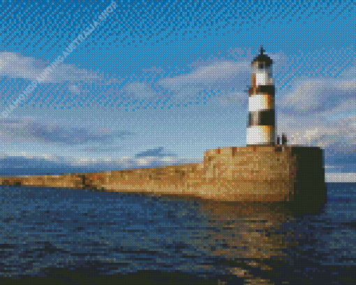 Seaham Lighthouse Diamond Painting