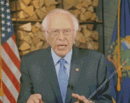 Senator Bernie Sanders Diamond Painting