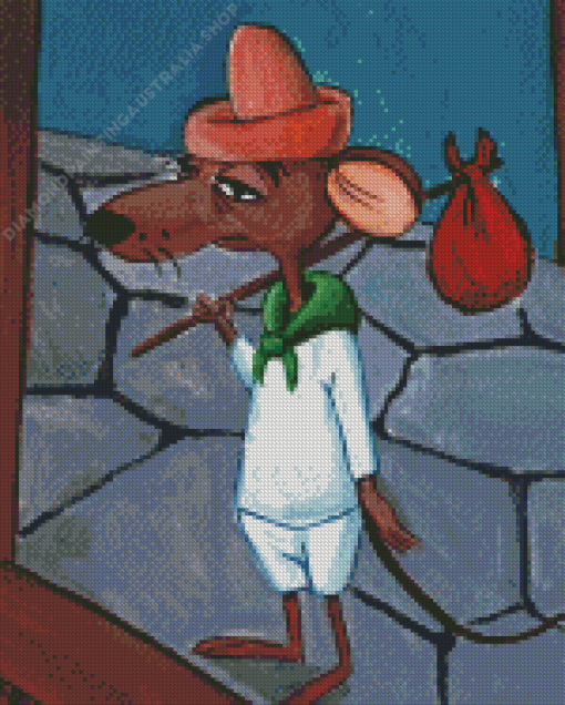 Slowpoke Rodriguez Diamond Painting