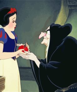 Snow White And The Evil Queen Diamond Painting