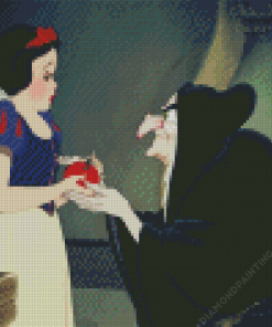 Snow White And The Evil Queen Diamond Painting