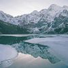 Snowy Tatra Morskie Oko Diamond Painting