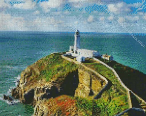 South Stack Lighthouse Diamond Painting