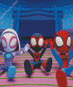 Spidey And His Amazing Friends Diamond Painting