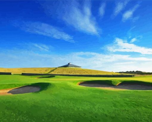 St Andrews Golf Landscape Diamond Painting