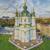 St Andrews Kiev Church Diamond Painting