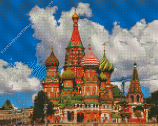 St Basils Cathedral Diamond Painting