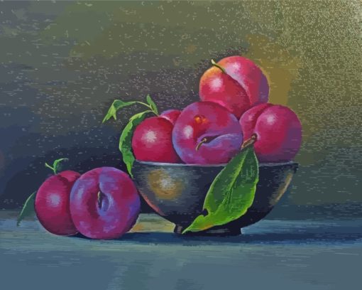 Still Life Plums Diamond Painting